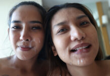 Best Friends Share Lucky Guys’ Dick