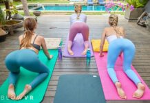 Mind-blowing Blowjob with Charlotte Sins, Delilah Day, and Laney Grey