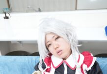 Anime Maid Eri Mizuno Destroys Her Pussy With A Long Dildo