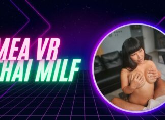 Mea, Asian, Big Boobs, MILF In The Room