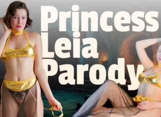 Star Wars Princess Leia Parody Cosplay Lucy Wilde