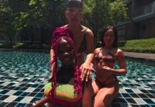 Three Girls Teasing